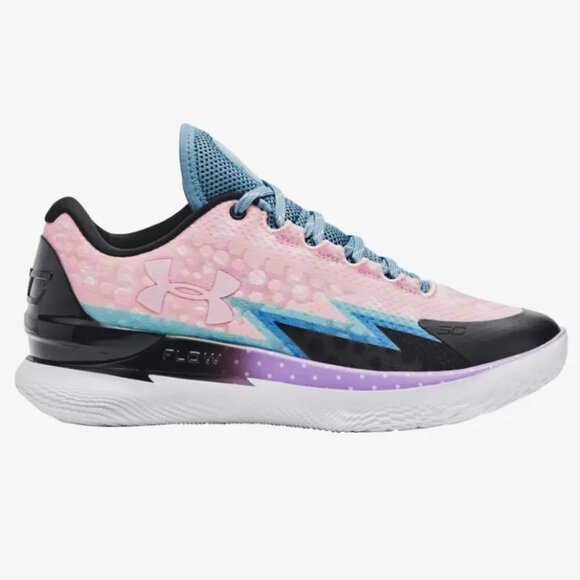 Under Armour Stephen Curry 1 Low Flotro Draft Day 3026278 400 Pink Purple Sz 8.5 - Picture 1 of 4